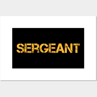 Sergeant Posters and Art